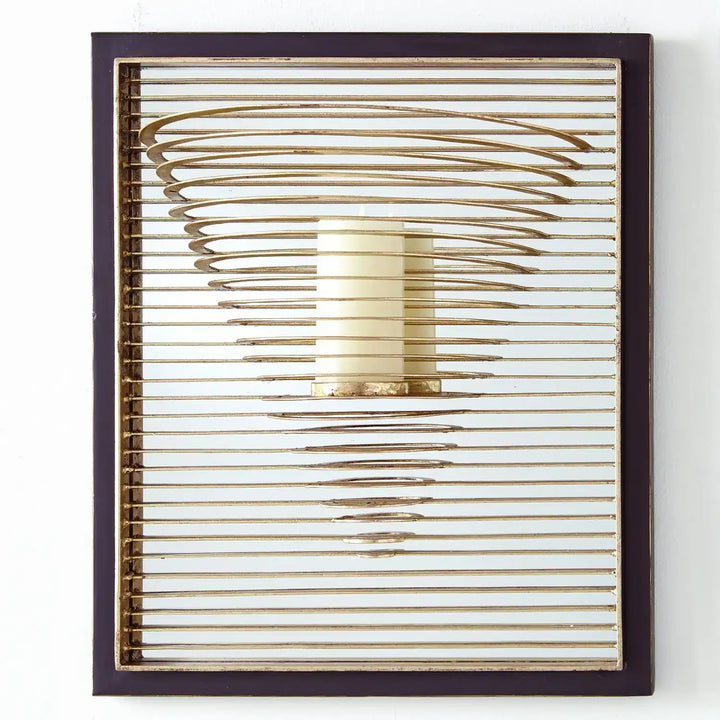 GLOBAL VIEWS PYRAMID CANDLE SCONCE - Decorative Accents