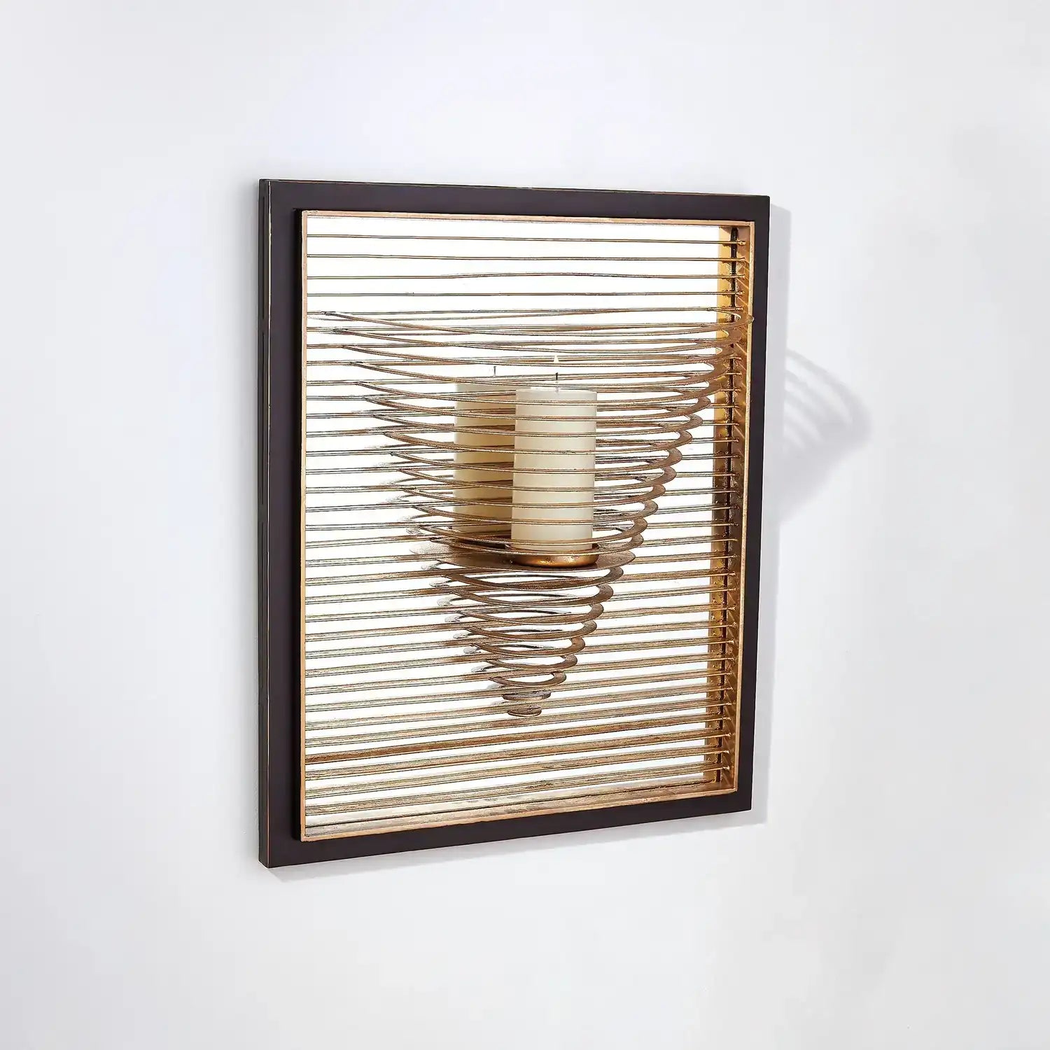 GLOBAL VIEWS PYRAMID CANDLE SCONCE - Decorative Accents