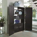GLOBAL VIEWS PLEATED CABINET - Cabinets & Bar
