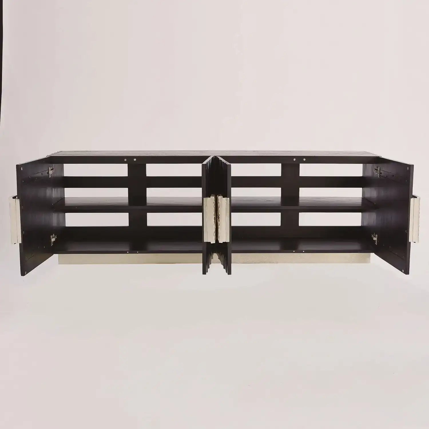 GLOBAL VIEWS PLEATED MEDIA CABINET - Cabinets & Bar