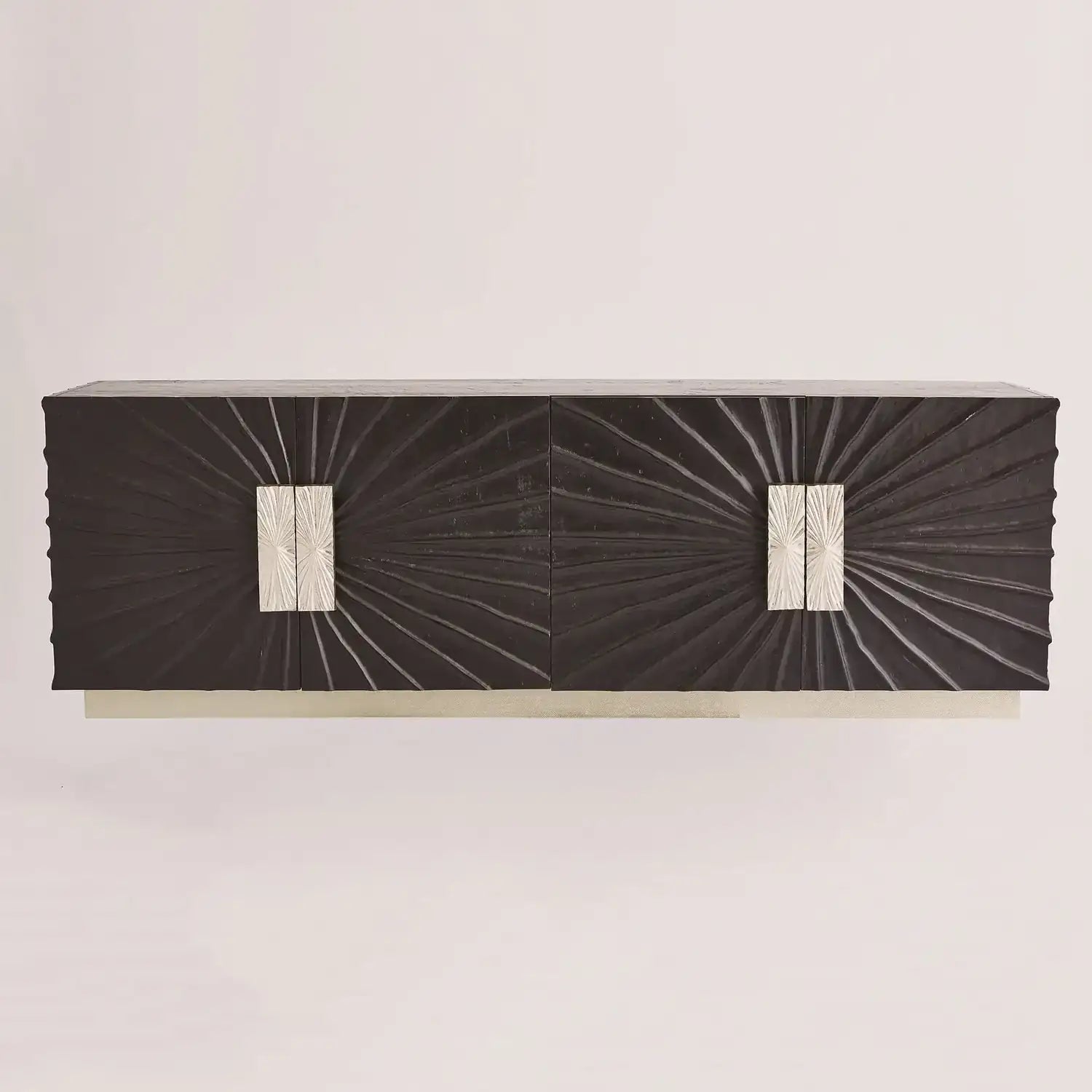 GLOBAL VIEWS PLEATED MEDIA CABINET - Cabinets & Bar