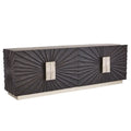 GLOBAL VIEWS PLEATED MEDIA CABINET - Cabinets & Bar