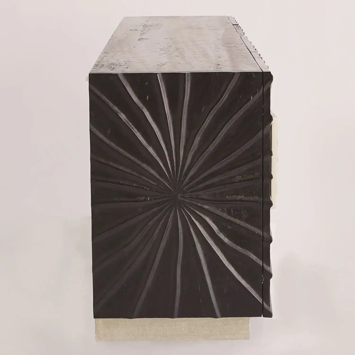 GLOBAL VIEWS PLEATED MEDIA CABINET - Cabinets & Bar