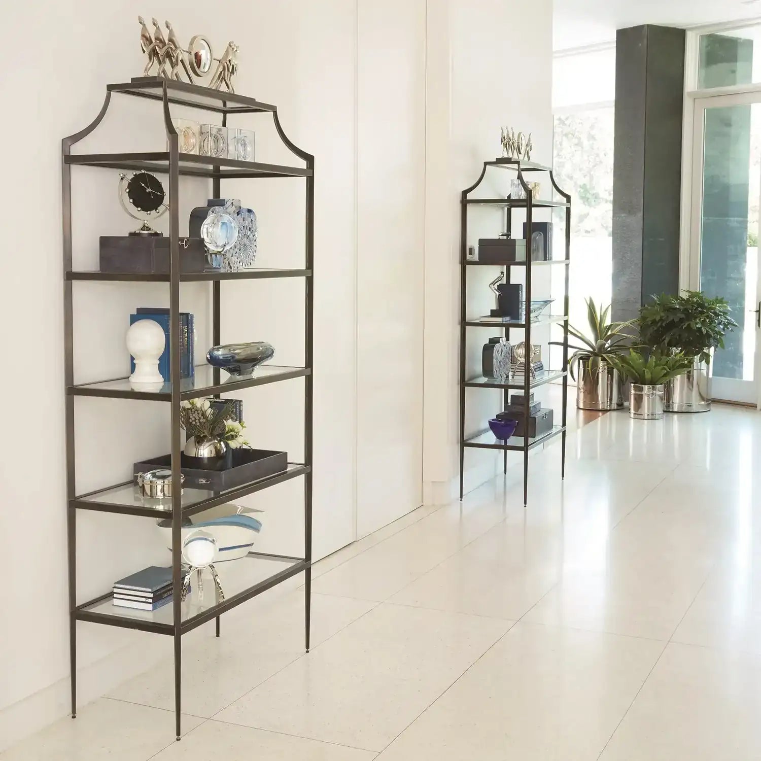 GLOBAL VIEWS LESCOT ETAGERE - Cabinets & Bar