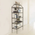 GLOBAL VIEWS LESCOT ETAGERE - Cabinets & Bar