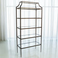 GLOBAL VIEWS LESCOT ETAGERE - Cabinets & Bar