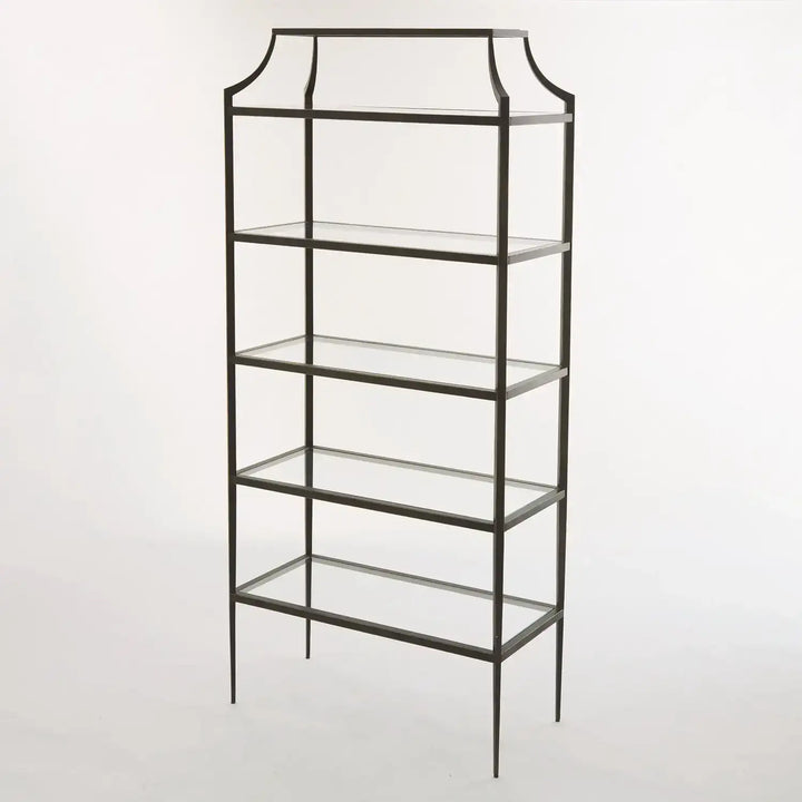 GLOBAL VIEWS LESCOT ETAGERE - Cabinets & Bar