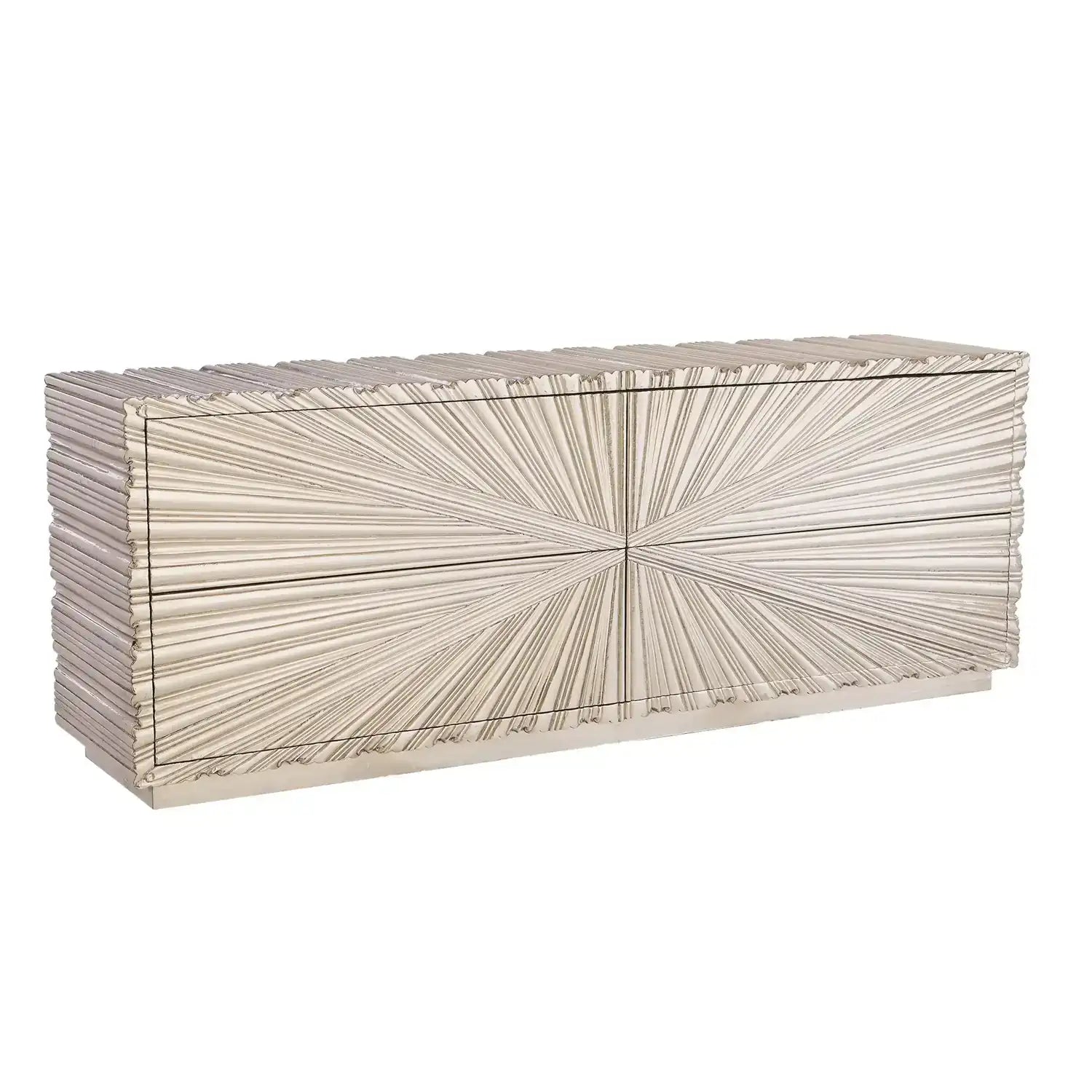 GLOBAL VIEWS LINENFOLD CABINET - Cabinets & Bar