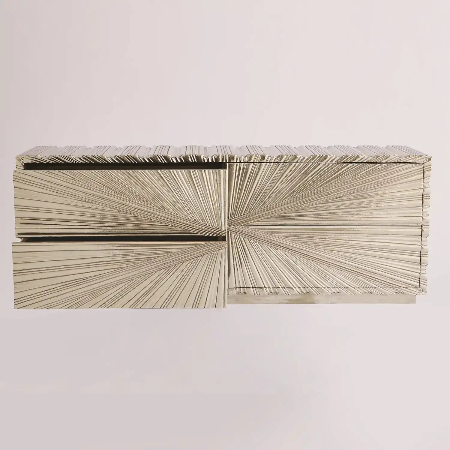 GLOBAL VIEWS LINENFOLD CABINET - Cabinets & Bar