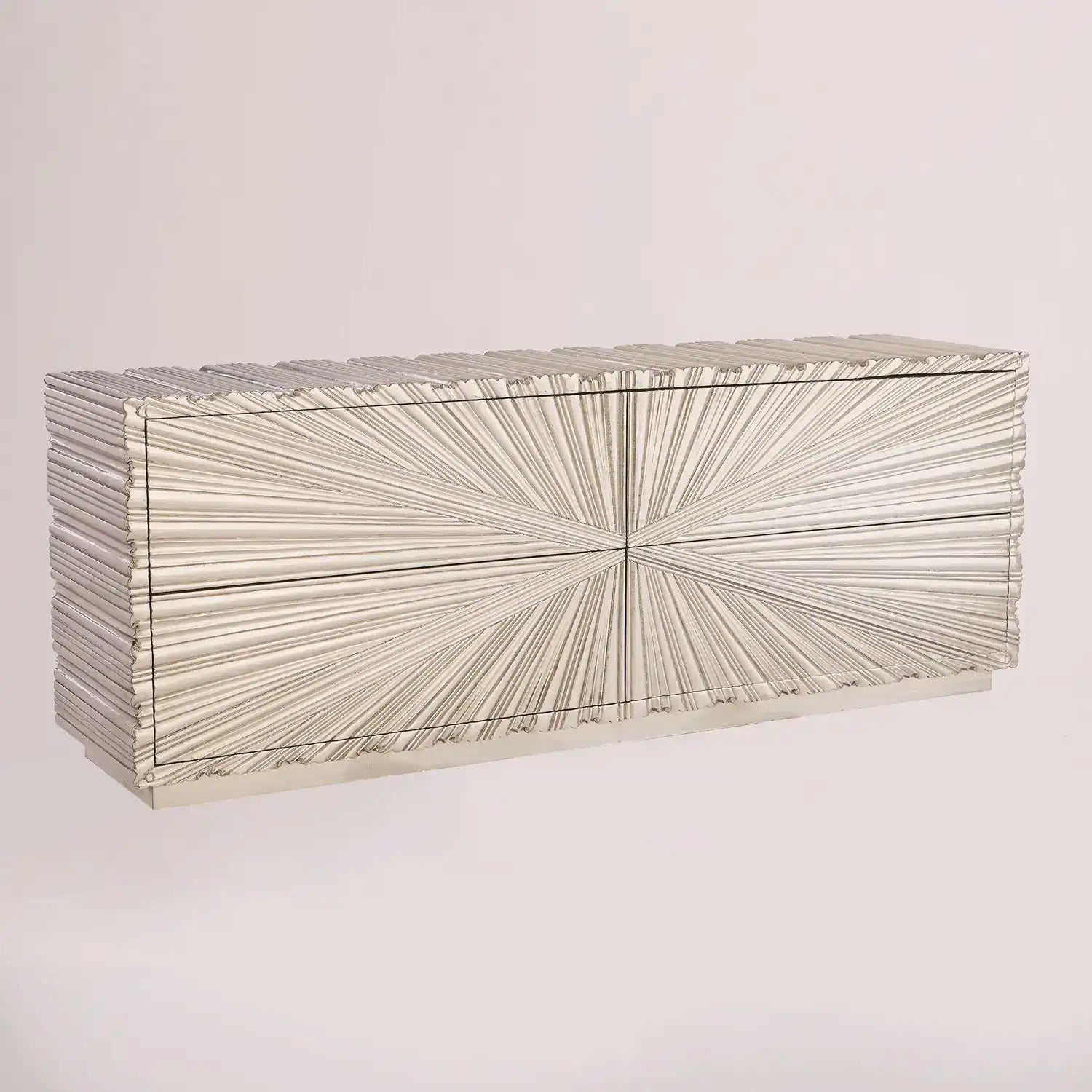 GLOBAL VIEWS LINENFOLD CABINET - Cabinets & Bar