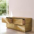 GLOBAL VIEWS LINENFOLD CABINET - Cabinets & Bar
