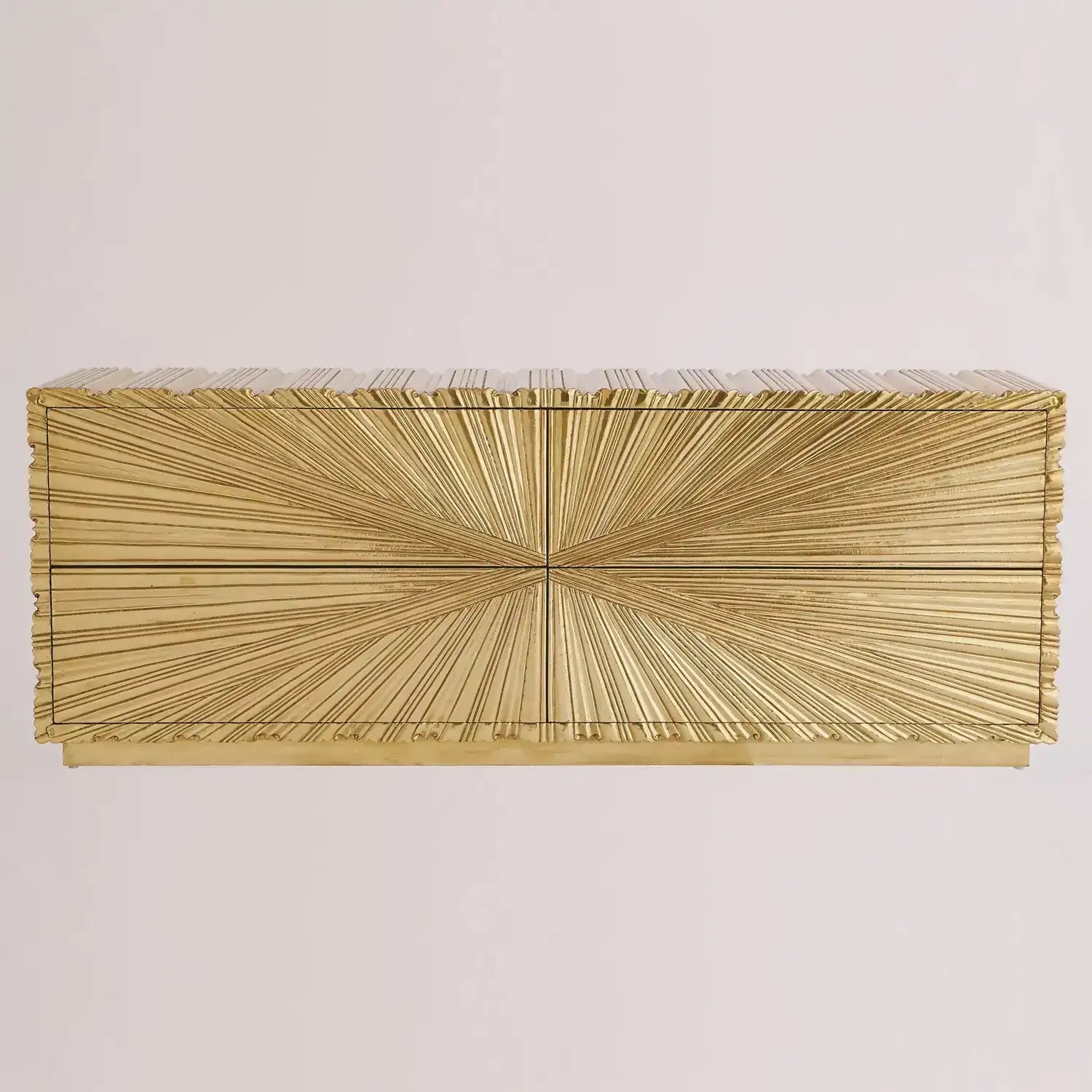 GLOBAL VIEWS LINENFOLD CABINET - Cabinets & Bar