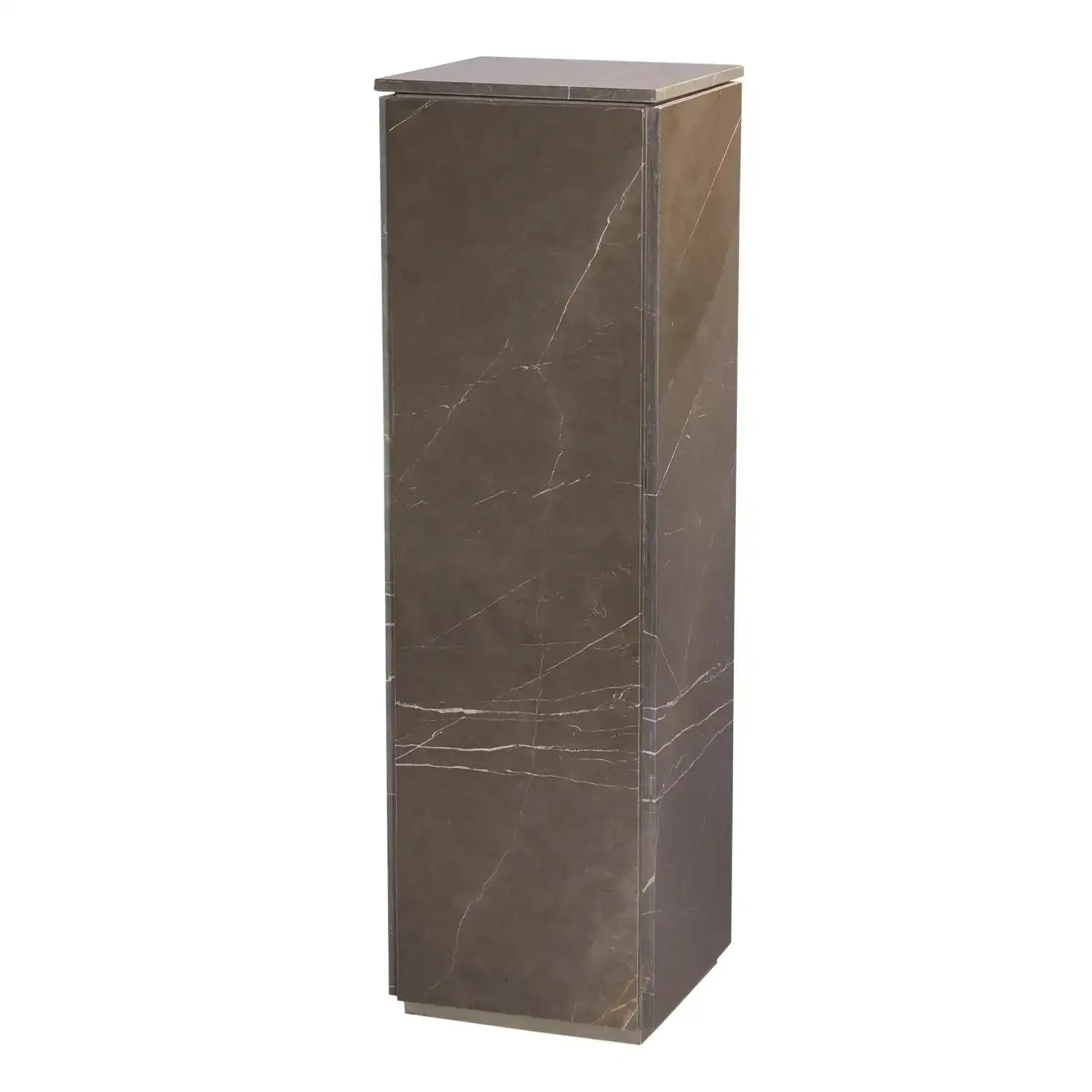 GLOBAL VIEWS GRAFFITO MARBLE PEDESTAL - Decorative Accents