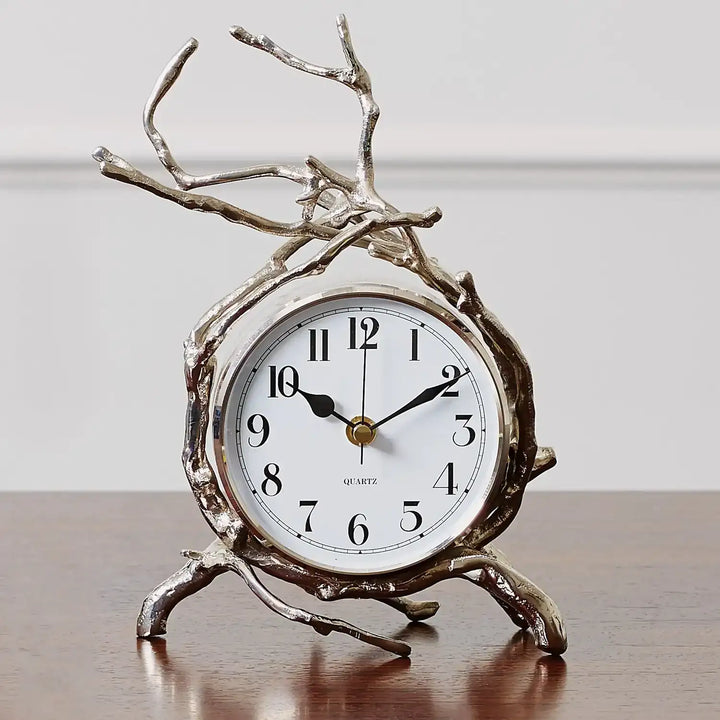 GLOBAL VIEWS TWIG CLOCK - Decorative Accents
