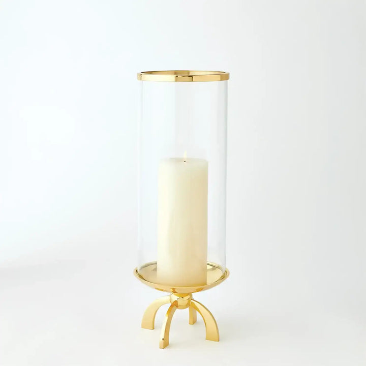 GLOBAL VIEWS QUAD BASE HURRICANE - Decorative Accents