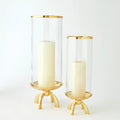 GLOBAL VIEWS QUAD BASE HURRICANE - Decorative Accents