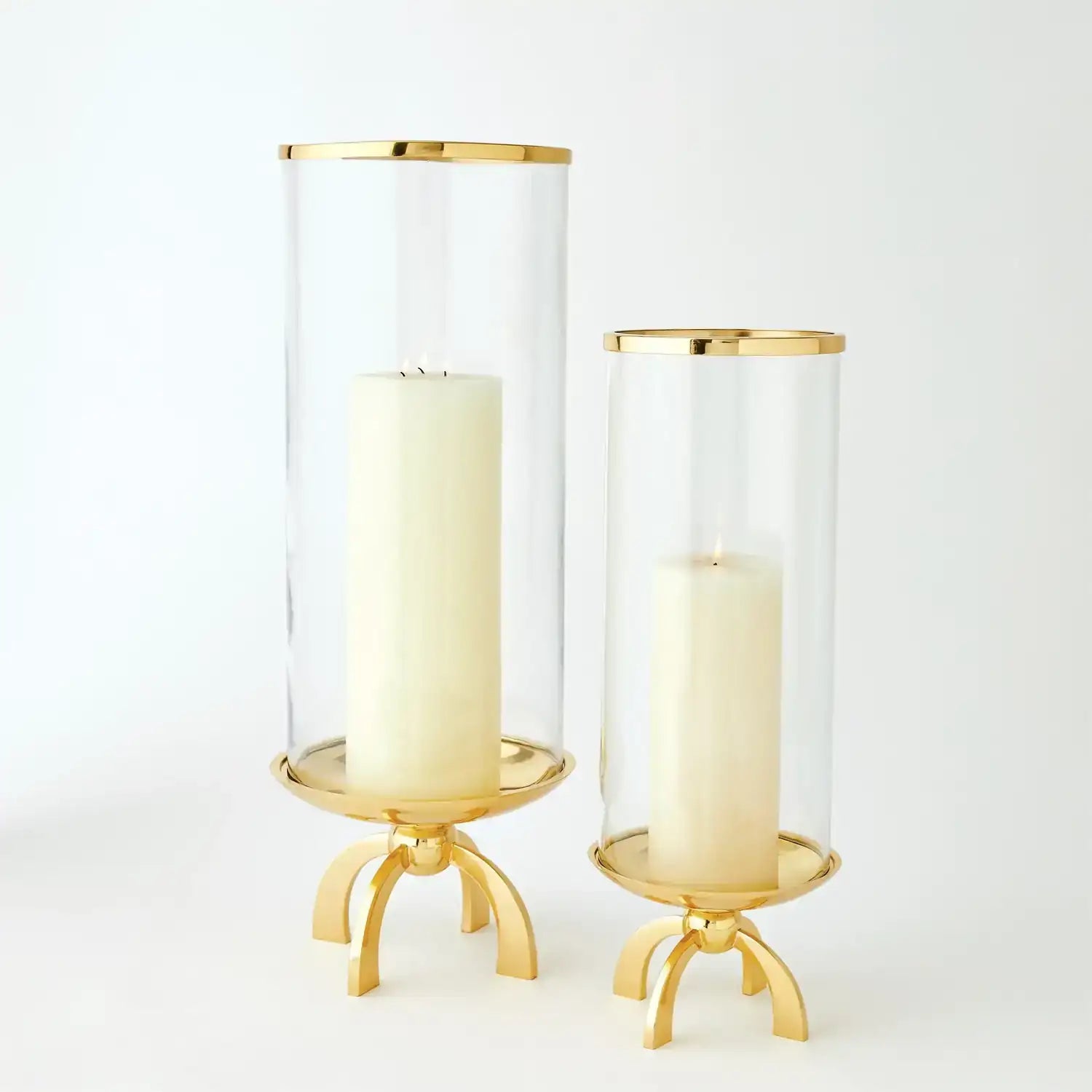 GLOBAL VIEWS QUAD BASE HURRICANE - Decorative Accents