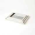 GLOBAL VIEWS S/3 STEPPED NESTING TRAYS - Decorative Accents