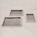 GLOBAL VIEWS S/3 STEPPED NESTING TRAYS - Decorative Accents