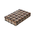 GLOBAL VIEWS TRIANGLE MARQUETRY BOX - Decorative Accents