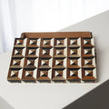 GLOBAL VIEWS TRIANGLE MARQUETRY BOX - Decorative Accents
