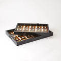 GLOBAL VIEWS TRIANGLE MARQUETRY TRAY - Decorative Accents