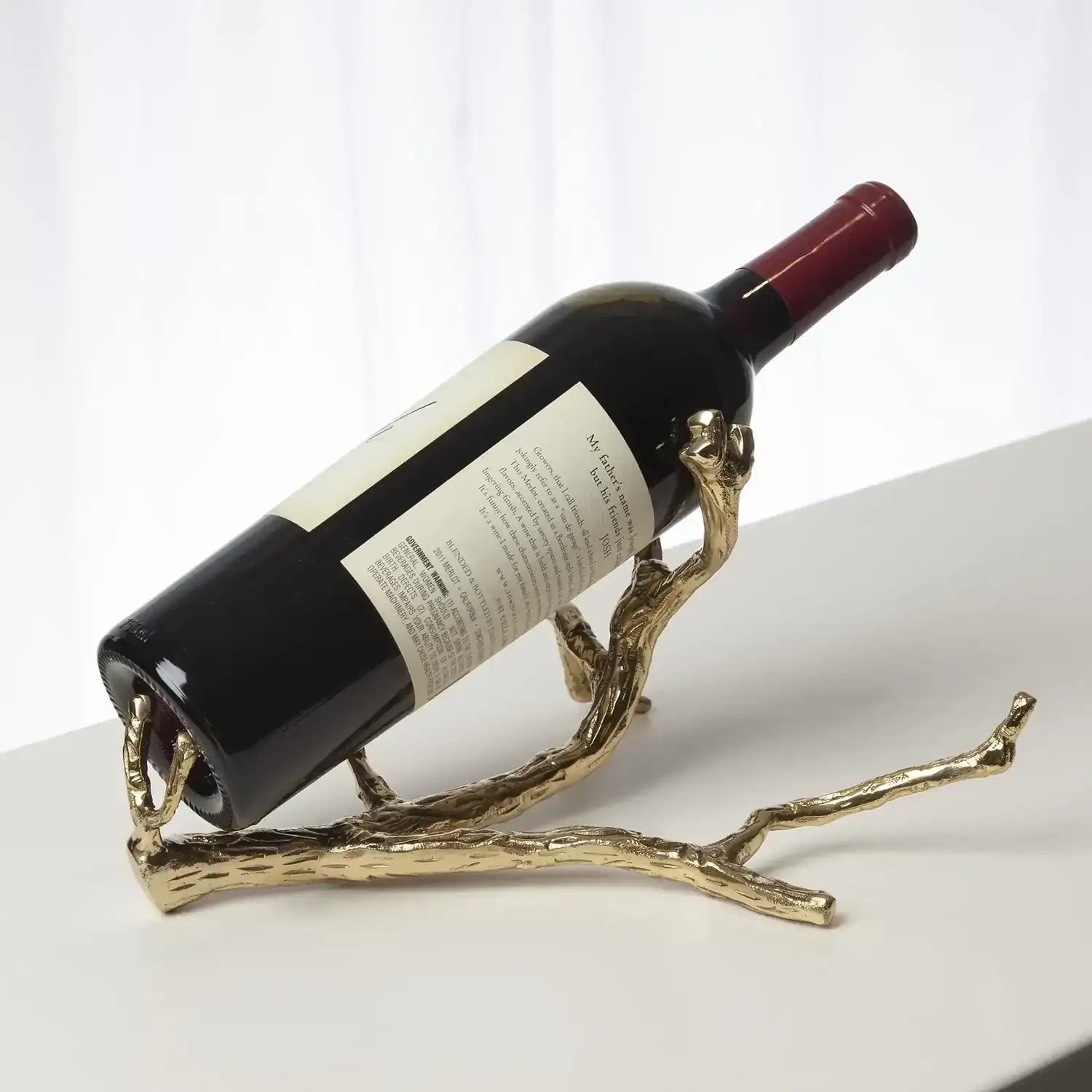 GLOBAL VIEWS TWIG WINE BOTTLE HOLDER - Decorative Accents