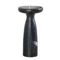 GLOBAL VIEWS MARBLE TOWER TABLE - Side