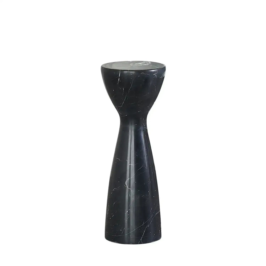 GLOBAL VIEWS MARBLE TOWER TABLE - Side