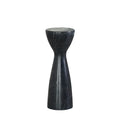 GLOBAL VIEWS MARBLE TOWER TABLE - Side