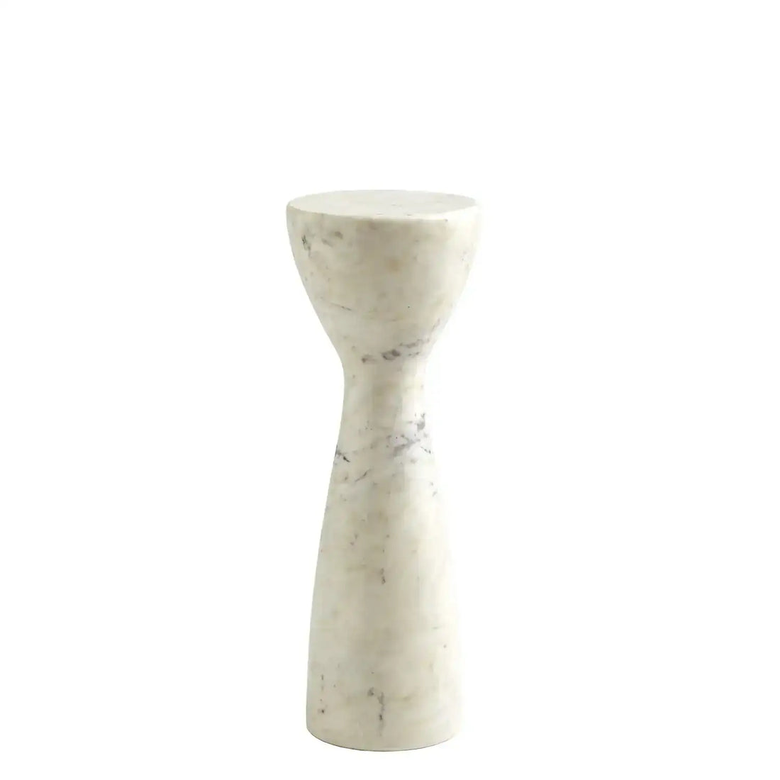GLOBAL VIEWS MARBLE TOWER TABLE - Side