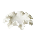 GLOBAL VIEWS MARBLE RUFFLE BOWL - Decorative Accents