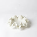 GLOBAL VIEWS MARBLE RUFFLE BOWL - Decorative Accents