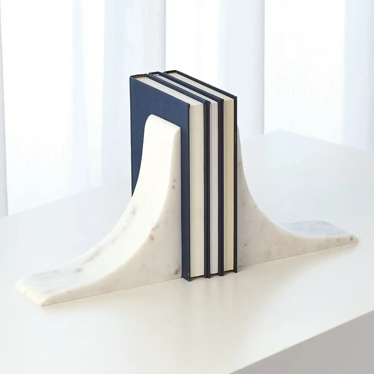 GLOBAL VIEWS SLEEK BOOKENDS - Decorative Accents