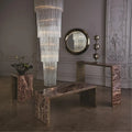 GLOBAL VIEWS, RAIN CHANDELIER, CHANDELIER LIGHT