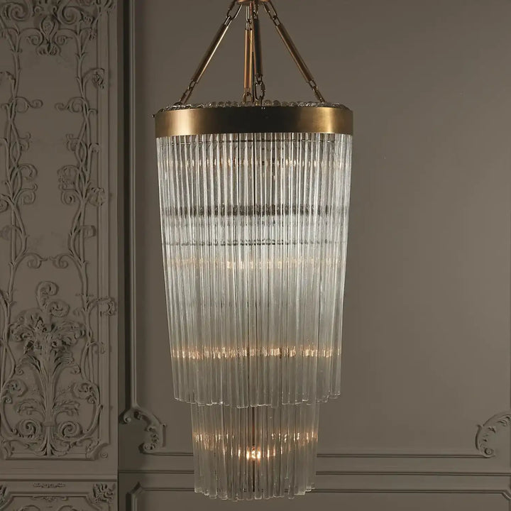 GLOBAL VIEWS, RAIN CHANDELIER, CHANDELIER LIGHT