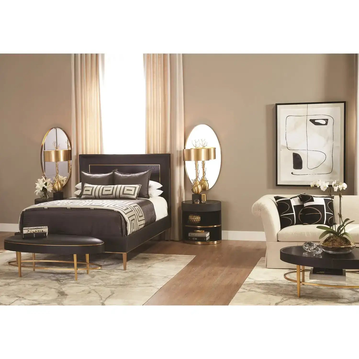 GLOBAL VIEWS MIRROR MATCH MARBLE RUG - Rugs