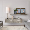 GLOBAL VIEWS ABSTRACT BLOCK CABINET - Cabinets & Bar