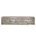 GLOBAL VIEWS ABSTRACT BLOCK CABINET - Cabinets & Bar