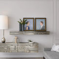 GLOBAL VIEWS ABSTRACT BLOCK FLOATING SHELF - Decorative Accents