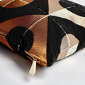 GLOBAL VIEWS CIRCLE MARQUETRY PILLOW - Decorative Accents