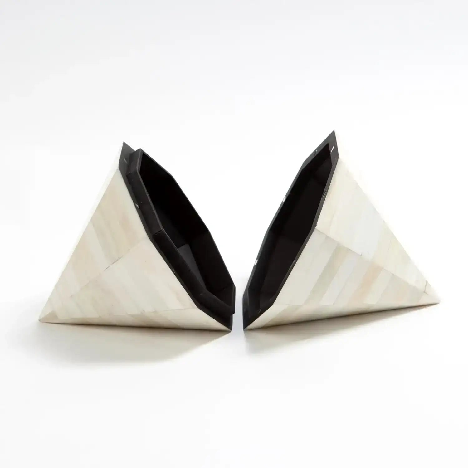 GLOBAL VIEWS TRIANGLE CONE BOX - Decorative Accents