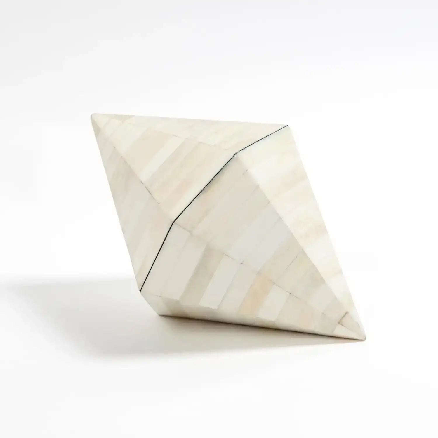 GLOBAL VIEWS TRIANGLE CONE BOX - Decorative Accents