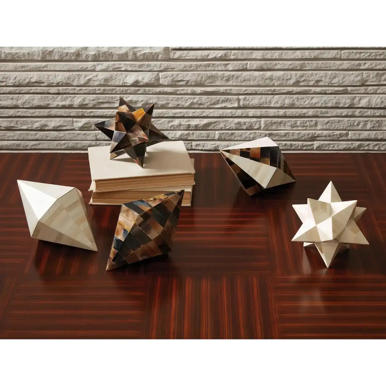 GLOBAL VIEWS TRIANGLE CONE BOX - Decorative Accents