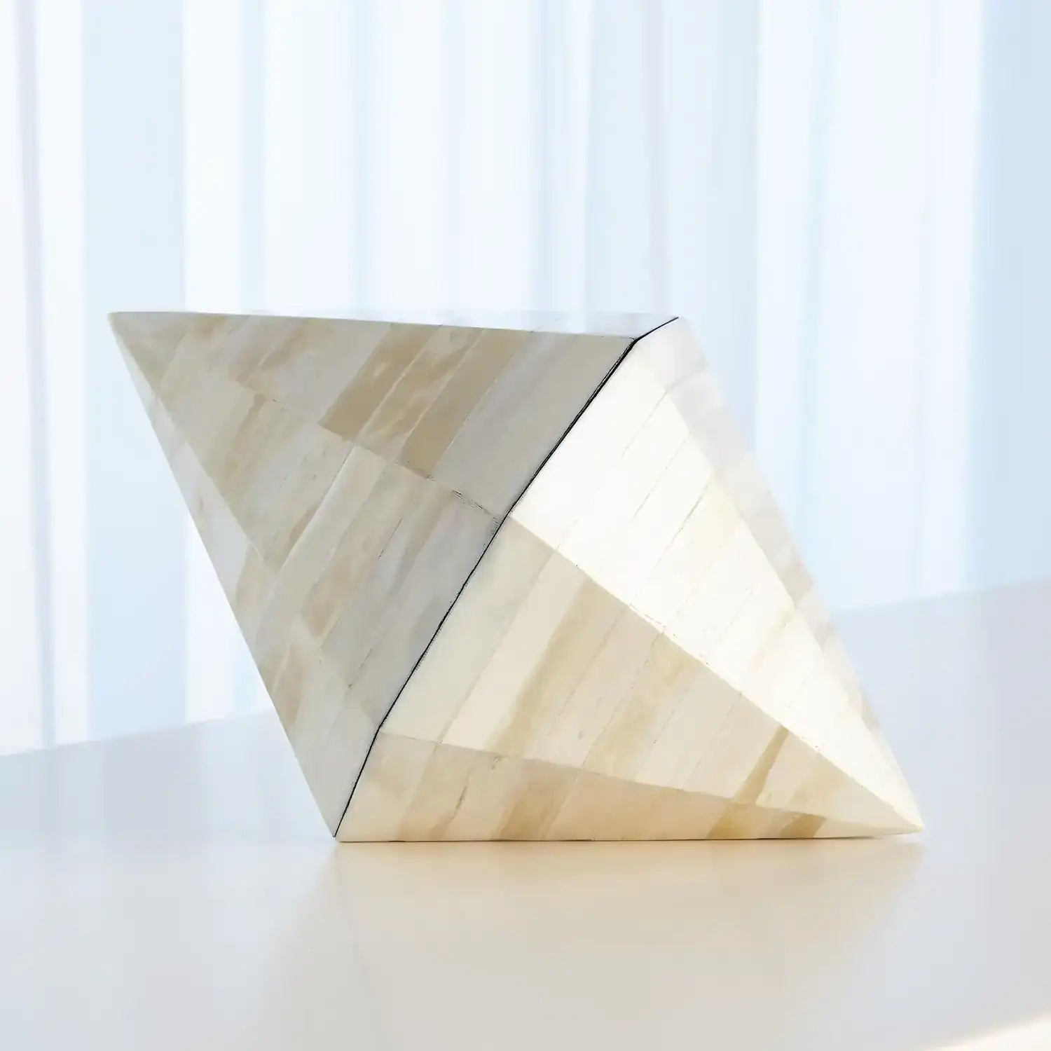 GLOBAL VIEWS TRIANGLE CONE BOX - Decorative Accents