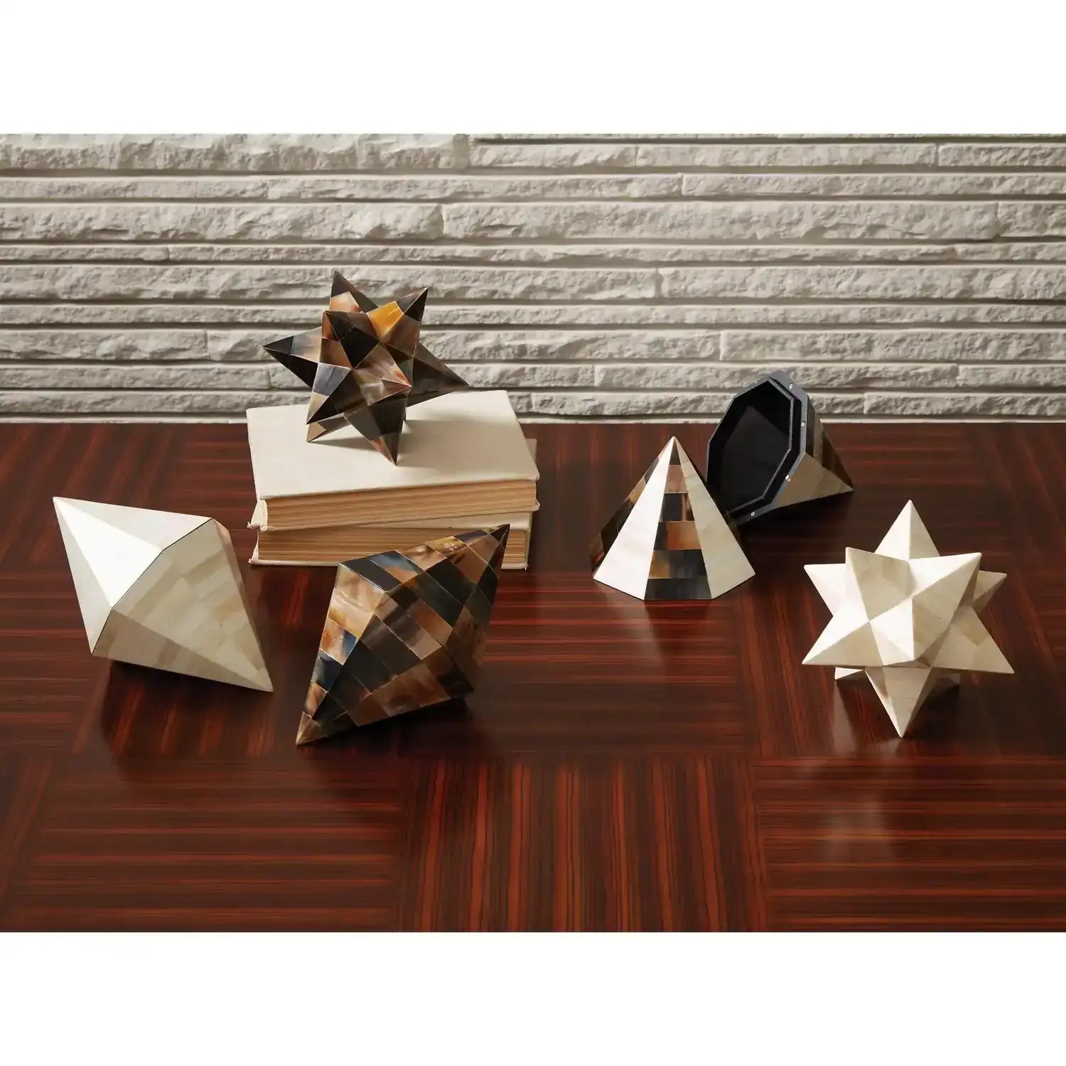 GLOBAL VIEWS TRIANGLE CONE BOX - Decorative Accents