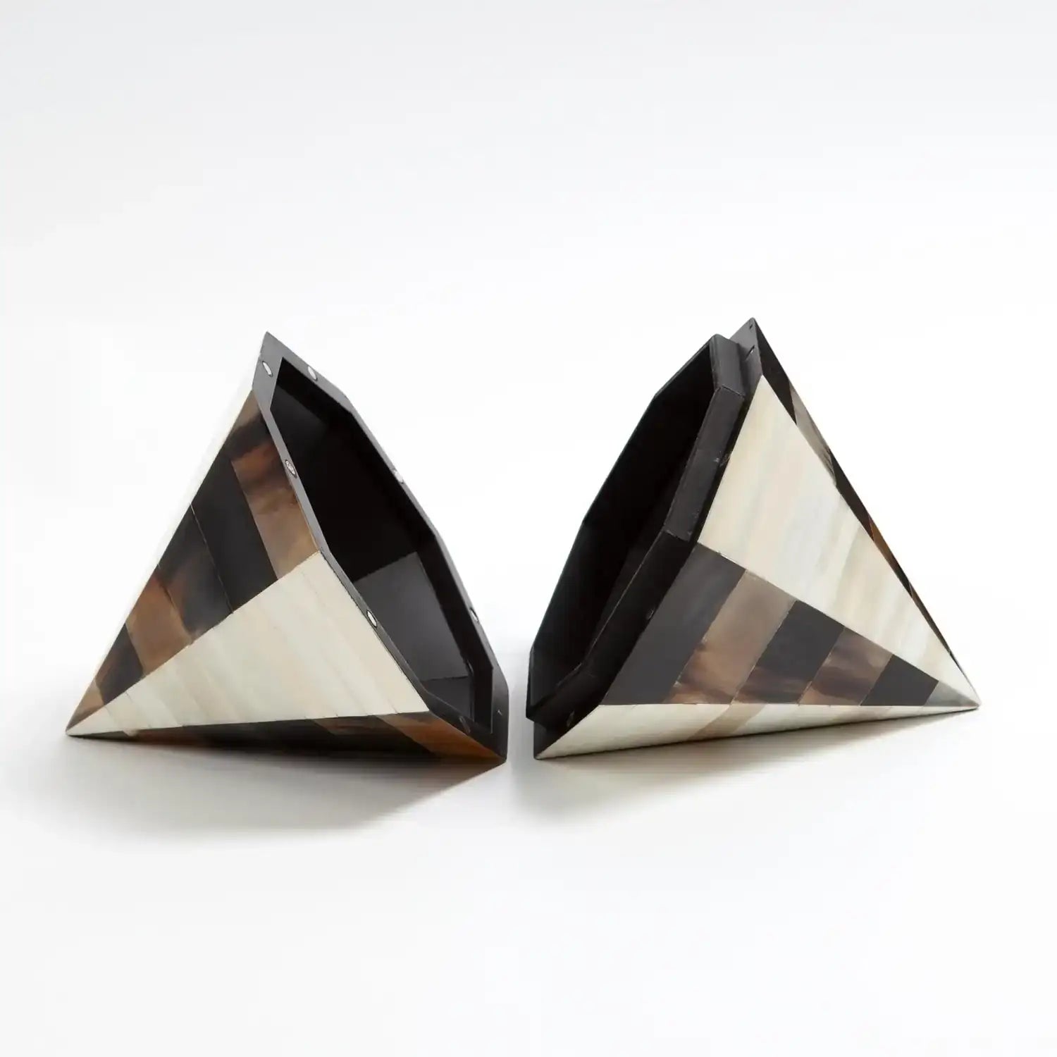 GLOBAL VIEWS TRIANGLE CONE BOX - Decorative Accents