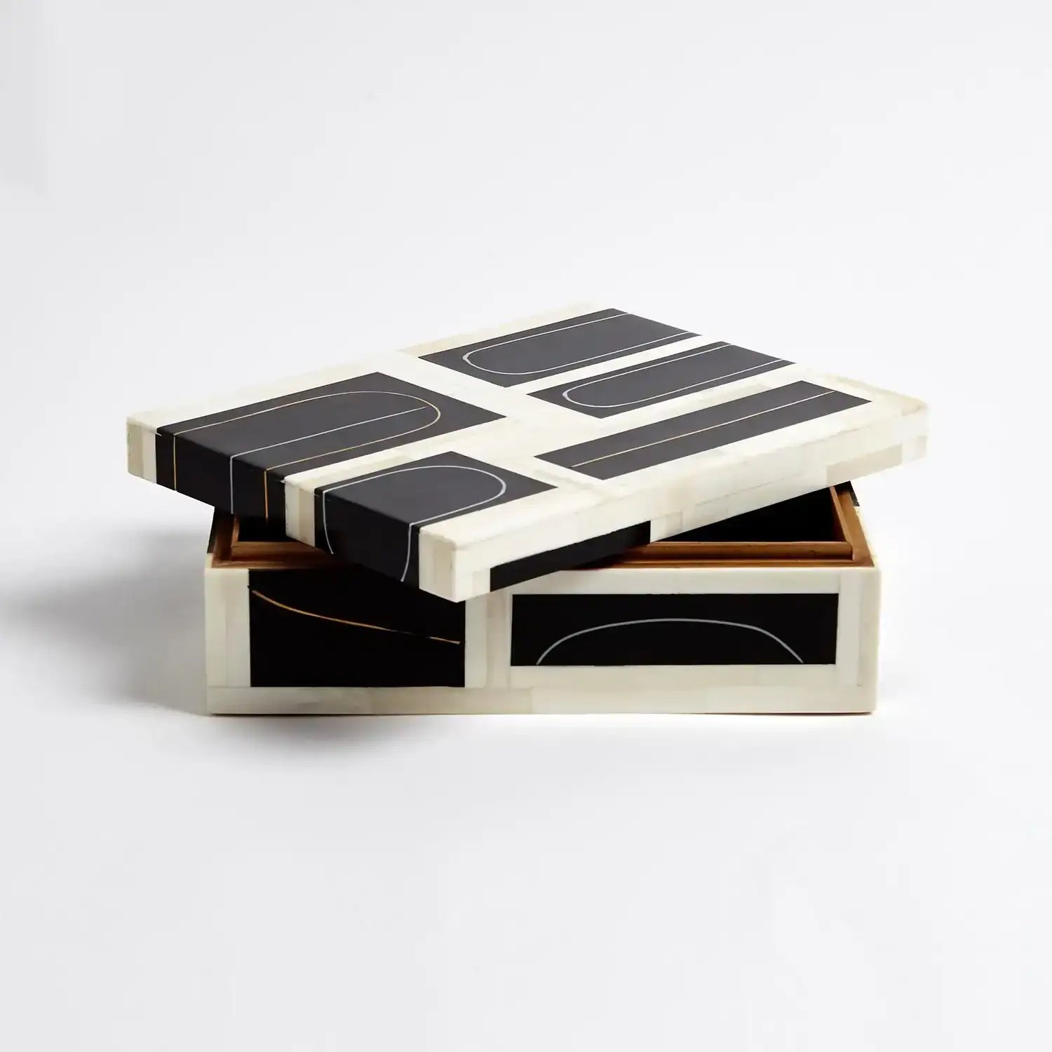 GLOBAL VIEWS BRASS LOOP BOX - Decorative Accents