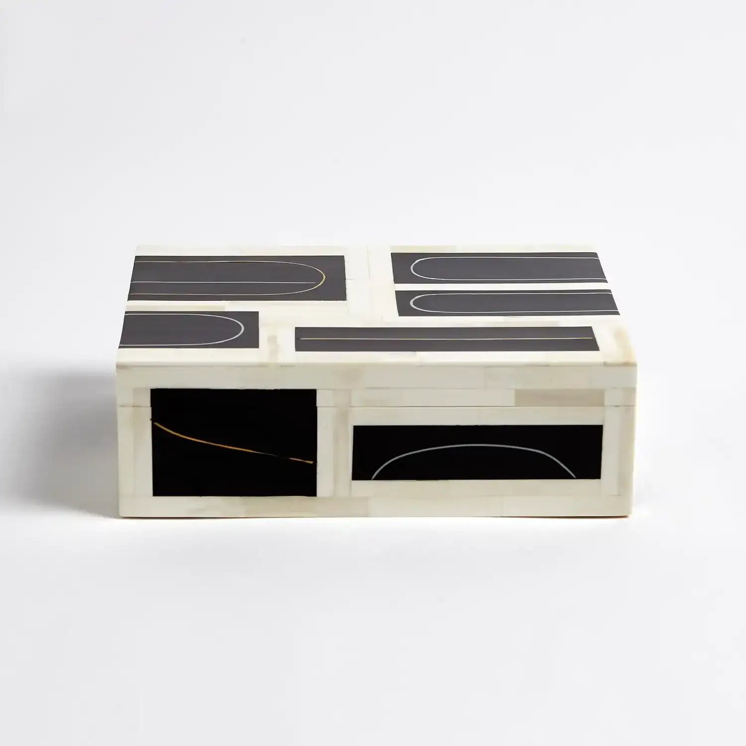 GLOBAL VIEWS BRASS LOOP BOX - Decorative Accents