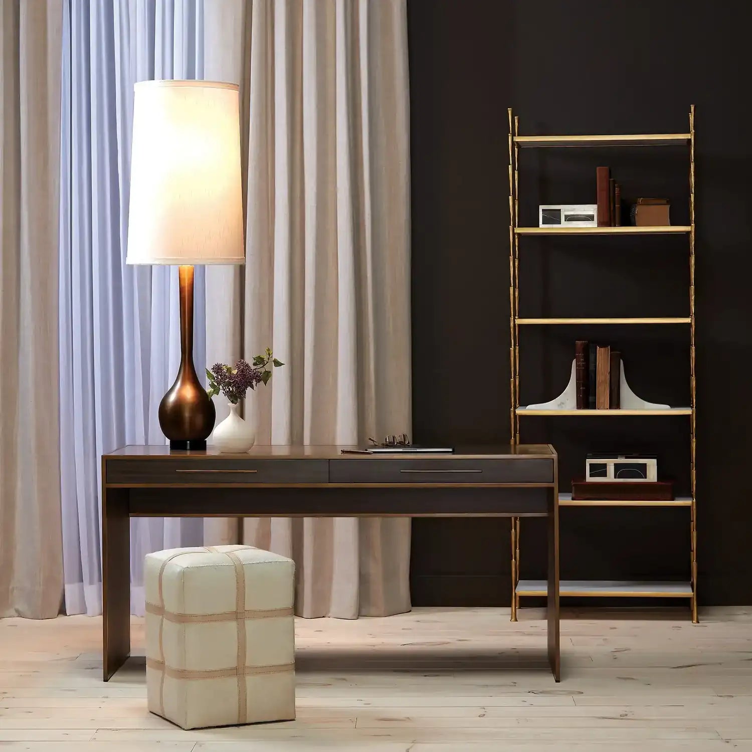 GLOBAL VIEWS BRASS LOOP BOX - Decorative Accents